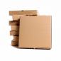Preview: Pizzakarton braun ohne Aufdruck 33,0 x 33,0 x 4,0cm (Palettenpreis)